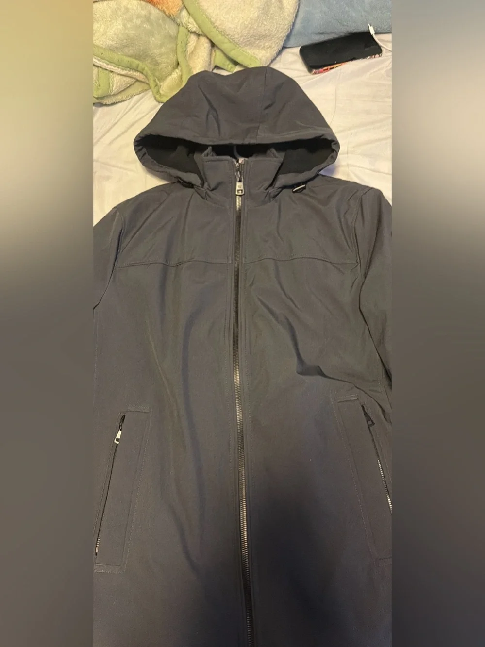 NWOT Calvin Klein Infinite Stretch Jacket Polar Fleece Bib Iron⁠